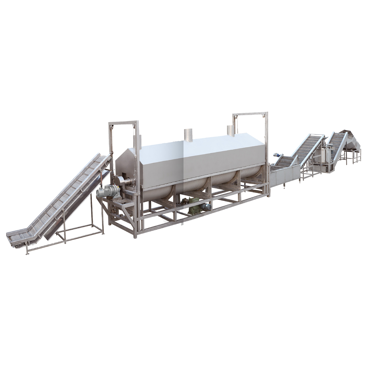 轉籠式油炸(蠶豆、青豆)生產線